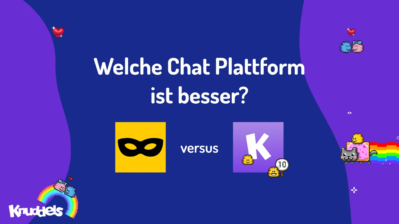 Welche Chatplattform ist besser? Knuddels oder Omegle?